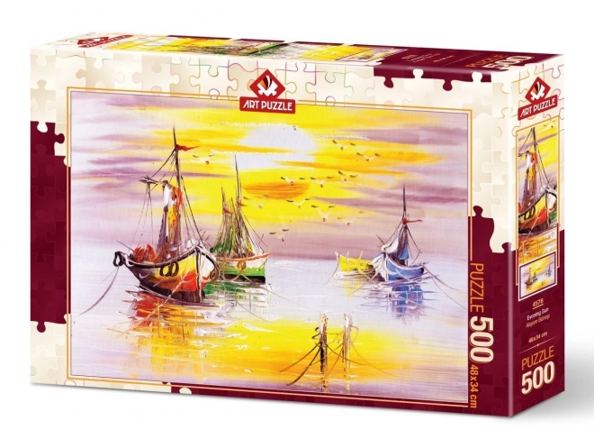ART PUZZLE Puzzel Zonsondergang 500 stukjes