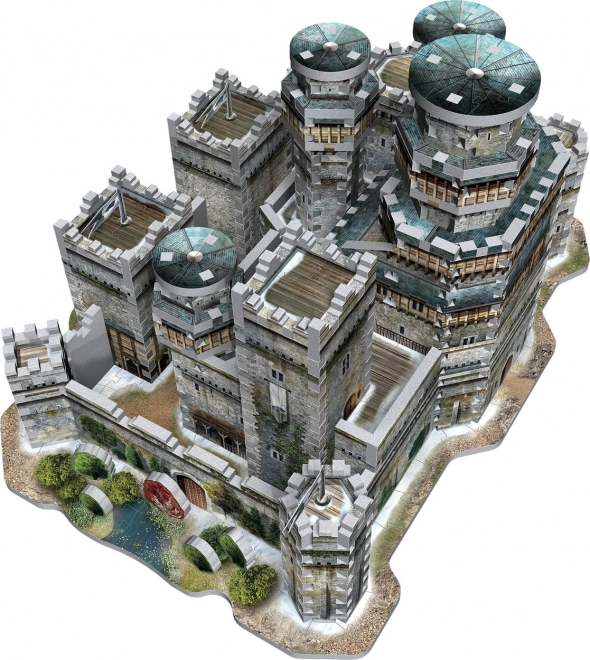 WREBBIT 3D puzzel Game of Thrones: Winterfell 910 stukken