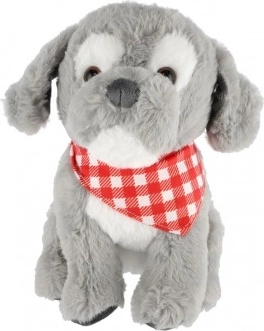 pluchen hondje Azorek grijs 26 cm