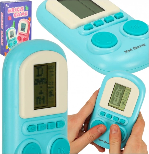 Elektronische spelconsole blauw