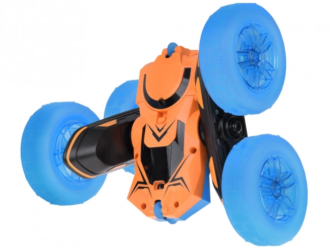 Leuk autootje 360 graden met verlichte wielen