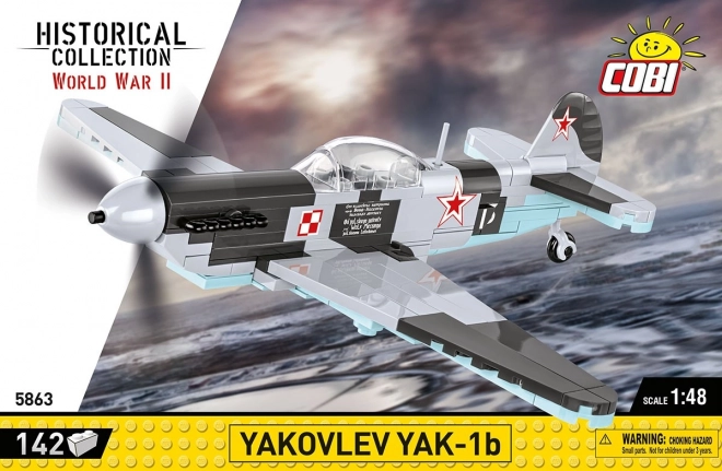 Bouwset vliegtuig Yakovlev Yak-1b