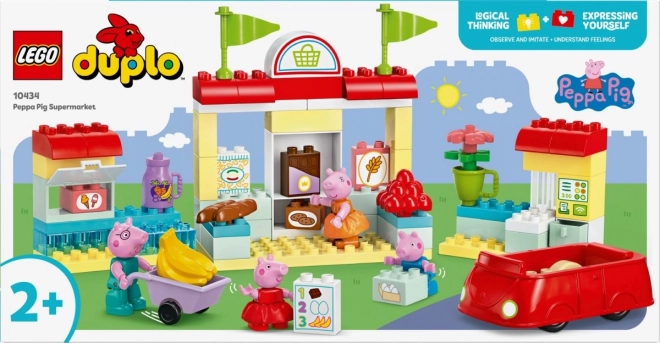LEGO® DUPLO® 10434 Peppa Pig en de supermarkt