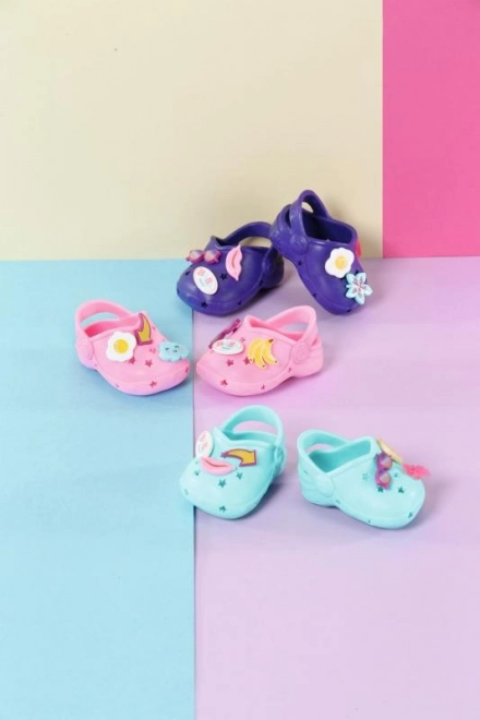 BABY born Rubberen Sandalen, 3 soorten, 43 cm