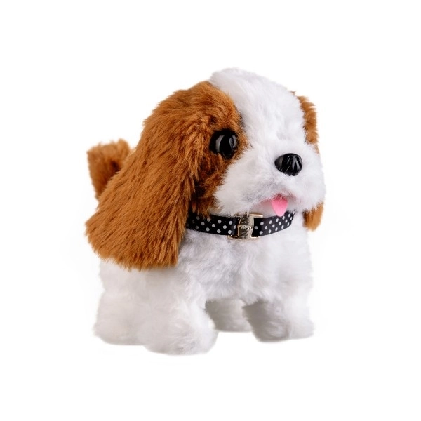 Hond Max 15x12cm op batterijen met geluid en beweging in doos 13x19x18cm