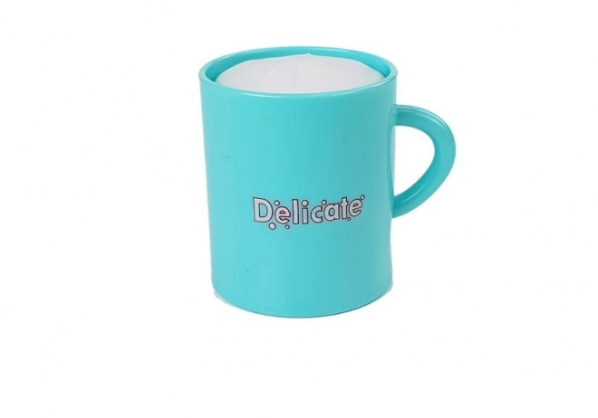 Set speeltjes desserten met dienblad