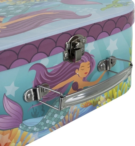 Stevig metalen koffertje voor onderweg