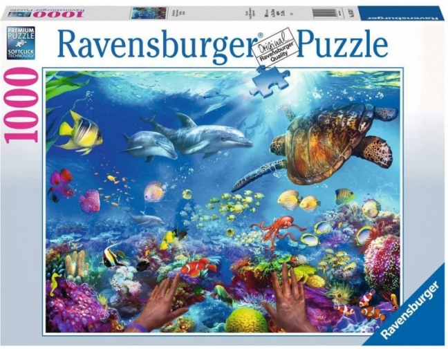 Puzzel Ravensburger Snorkelen 1000 stukjes