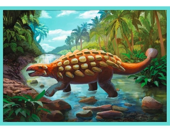 Puzzel Ontmoet de Dinosauriërs
