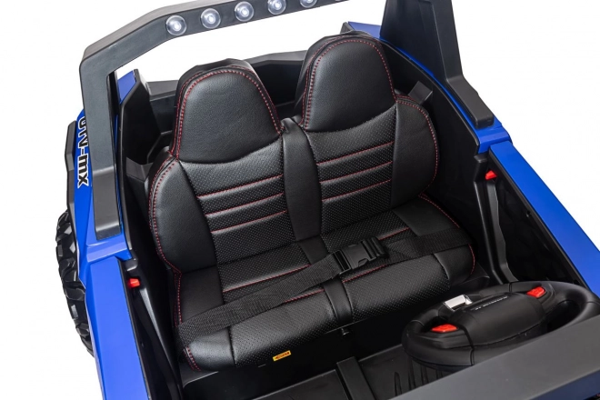 Elektrische kinderbuggy UTV-MX blauw