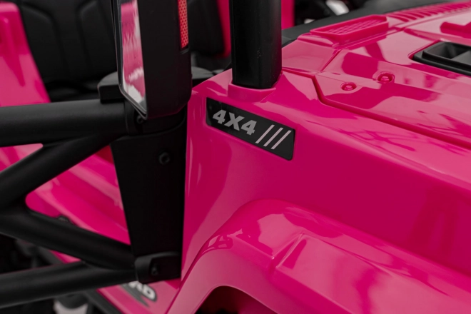 Off Road roze elektrische kinderauto