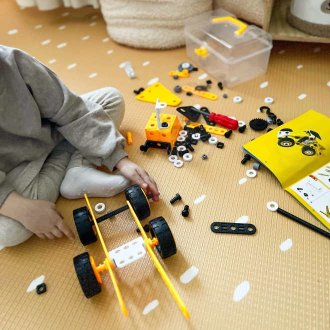 Woopie Bouwvoertuigen 8v1 Constructieset Blokjes