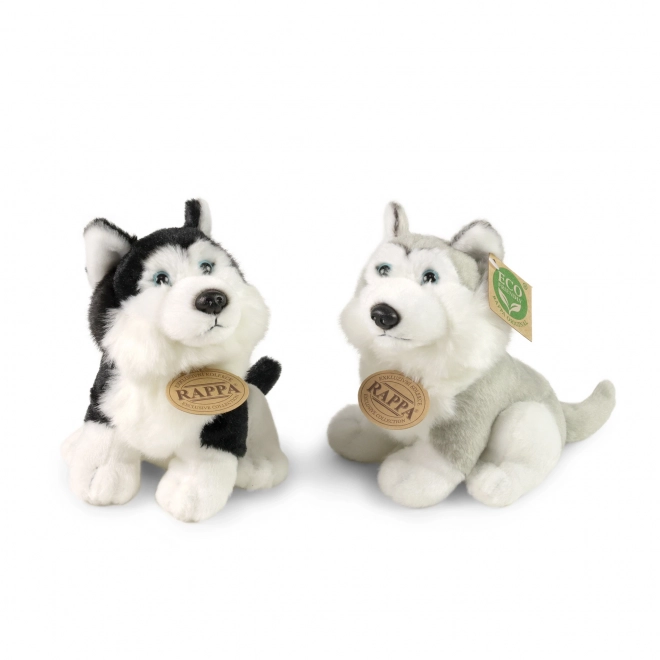 Pluche husky hond 16 cm MILIEUVRIENDELIJK