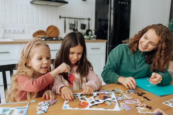 Magnetisch spel Wereldkaart