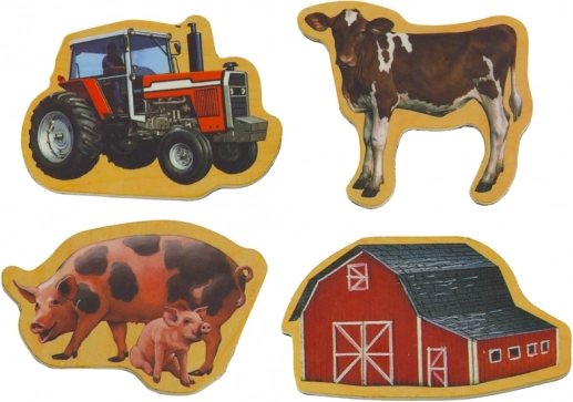 Leren door te spelen met boerderijthema