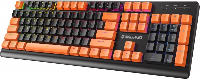 mechanisch gamingtoetsenbord destroyer wt300 rgb – limited edition world of tanks