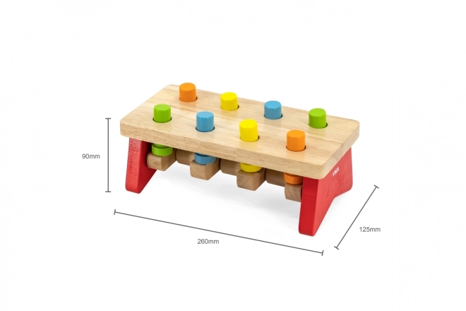Houten hamerblok