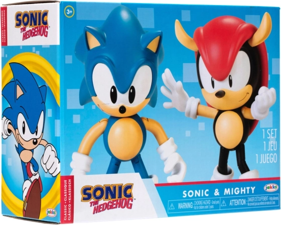 Figuren SONIC Classic en Mighty 10 cm – set van 2