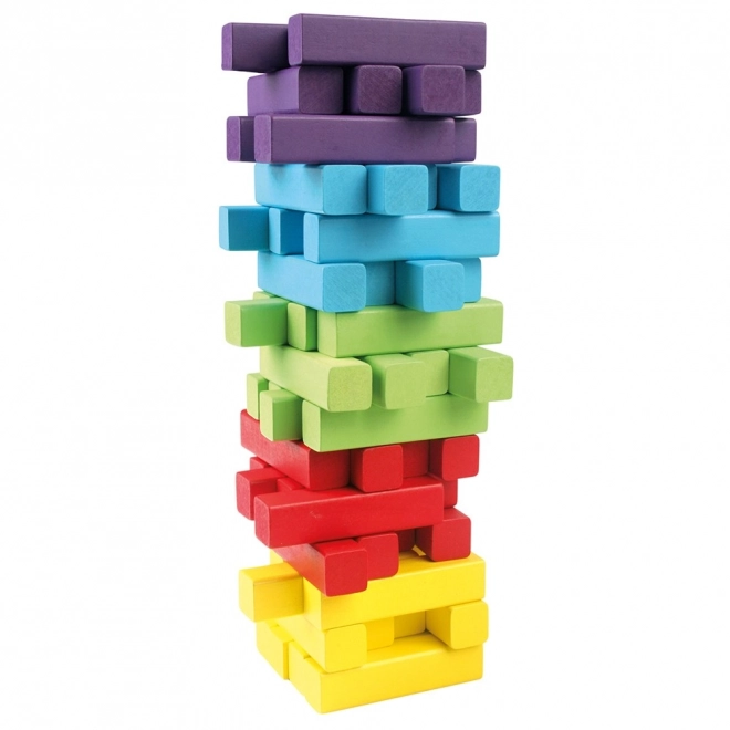 Bino Toren spel, 60 delen + dobbelsteen