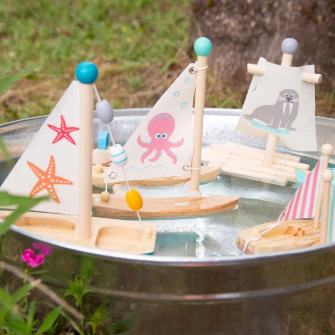 Small Foot Speelgoed voor in het water - vlot met walrus