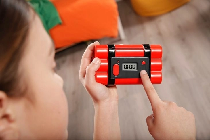Interactieve bom met afteltimer