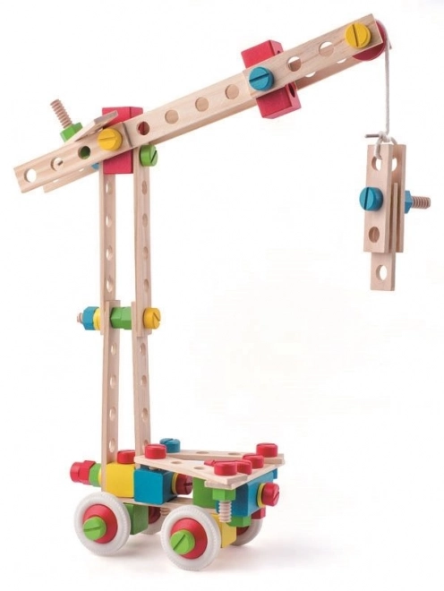 Constructor - Montage-bouwset in emmertje - 140 stuks