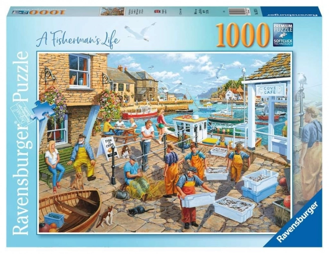 Ravensburger puzzel vissersleven 1000 stukjes