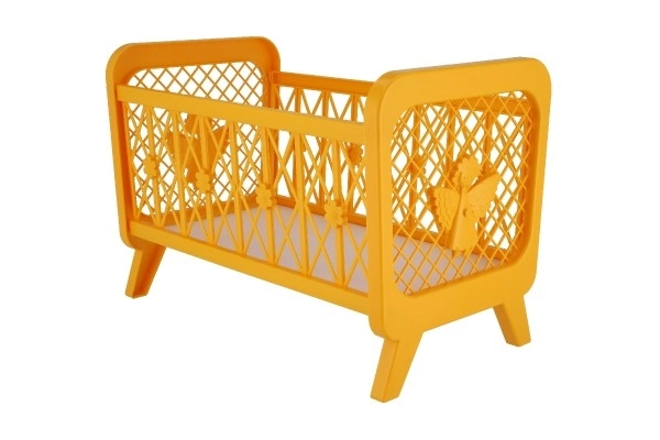Kunststof poppenbedje zonder set