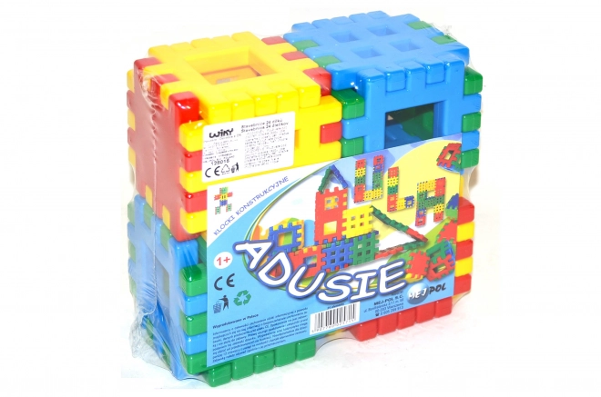 Plastic bouwset 24 onderdelen