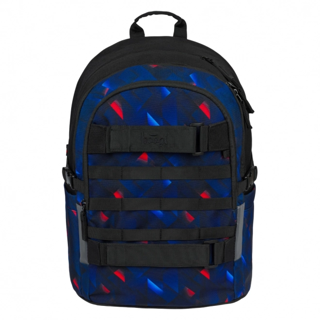 BAAGL set rugzak, etui en sporttas Skate Indigo