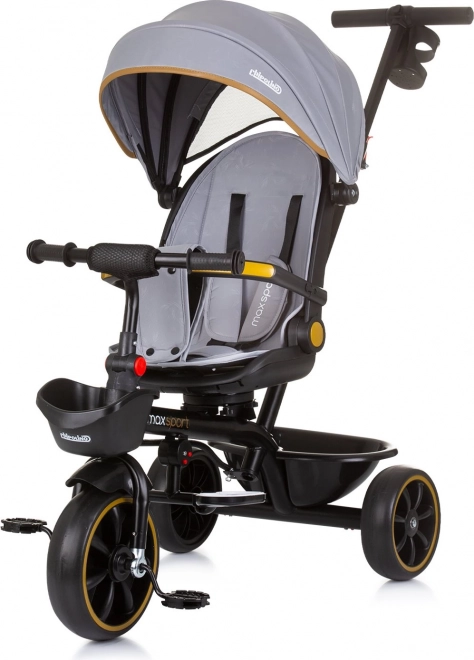 CHIPOLINO Driewieler met kap Max Sport 2-in-1 – Ash Grey