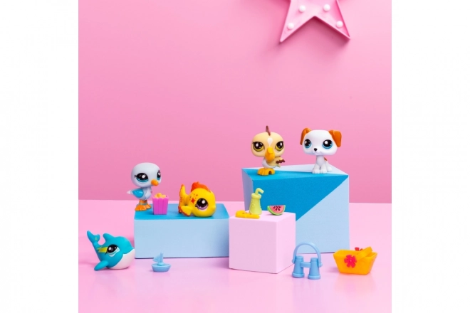 Littlest Pet Shop strandfiguren set