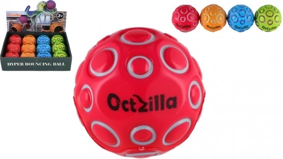 Extreem stuiterende foam bal 6 cm – set van 12 stuks, mix kleuren