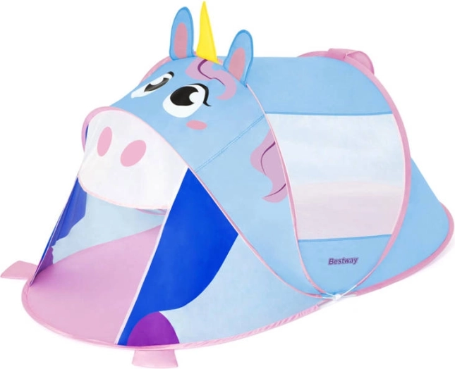 Kinder pop-up tent eenhoorn BESTWAY 182 × 96 × 81 cm