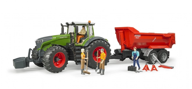 Bruder Tractor Fendt 1050 Vario met monteur en gereedschap 1:16