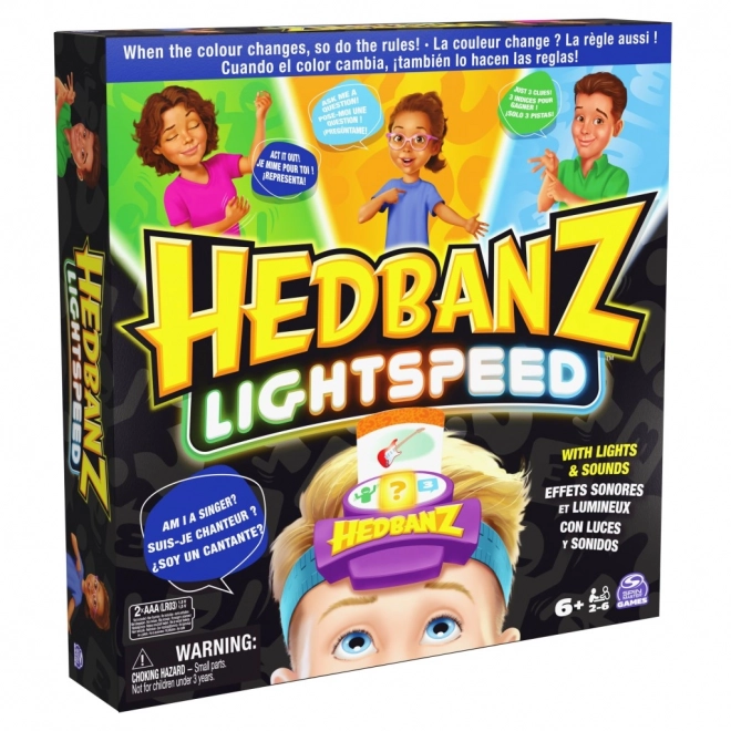 Gezelschapsspel Hedbanz lightspeed