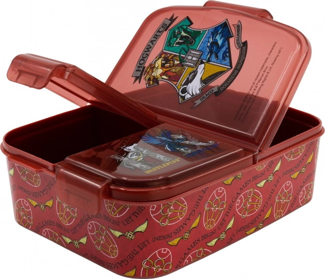 STOR Multi Box voor lunch Harry Potter: Wapenschilden van Zweinstein huizen