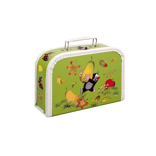 Kinderkoffertje MOLLETJE lichtgroen 25 cm