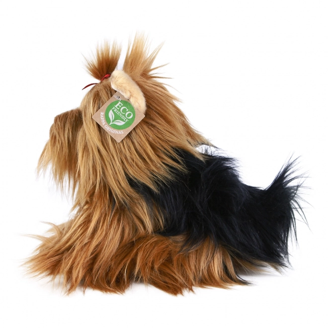 Rappa Pluchen hond Yorkshire terriër zittend 23 cm ECO-VRIENDELIJK
