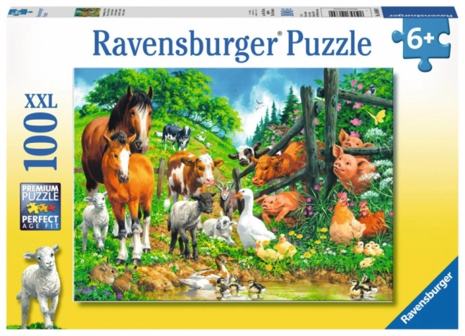 Ravensburger Puzzel Dieren XXL 100 Stukken
