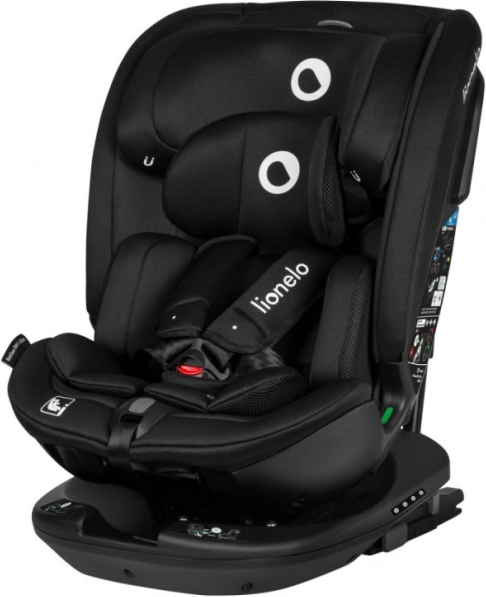 Autostoeltje Lionelo Bastiaan RWF i-Size 0–36 kg – Zwart