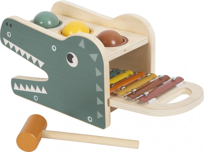 Kleine Voet Xylofoon en Hamerspel 2-in-1 "Safari"
