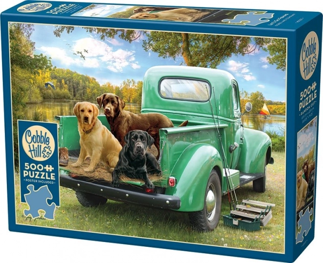 COBBLE HILL Legpuzzel Laten we vissen 500 stukjes