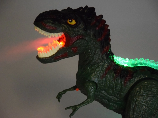 Op afstand bestuurbare dinosaurus met sensor – Groen