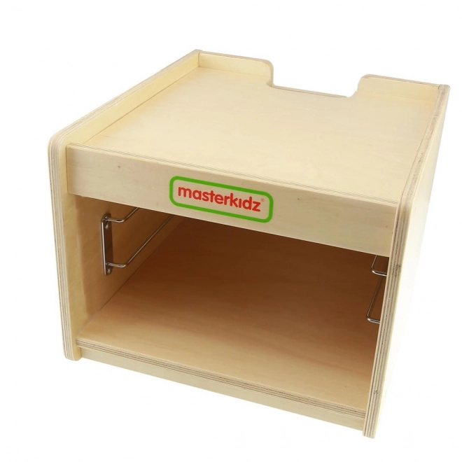 Houten kastje voor borden Masterkidz