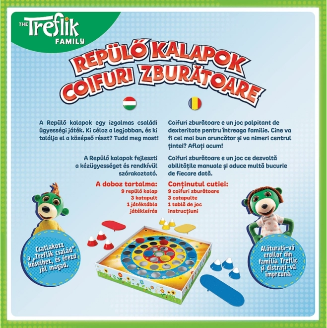 Het Spel Hoedje, Hop! Treflíci