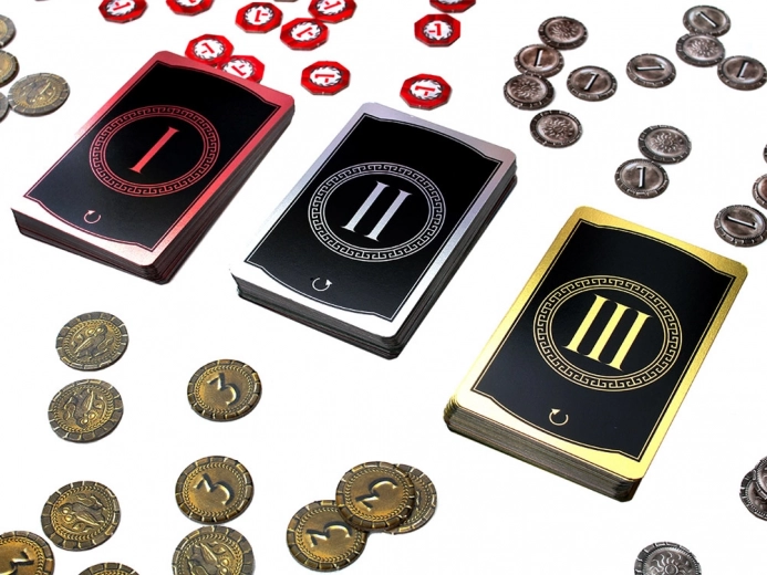 Drie tijdperken, wisselend aanbod aan kaarten