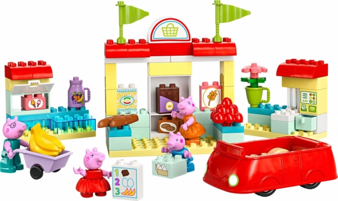 LEGO® DUPLO® 10434 Peppa Pig en de supermarkt
