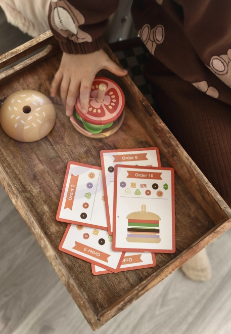 Houten burgerrestaurant WOOPIE GREEN voor kinderen