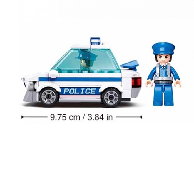 Sluban Metropolis M38-B1217B Stads Politie Patrouille